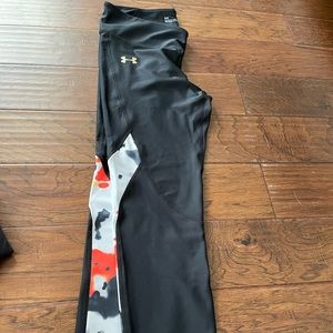 Under armour calf length workout pants. Almost ankle length